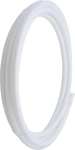 Vista 8 de SharkBite - Tubo de agua flexible PEX-B blanco de 1/2 pulgada x 1.5 metros, hecho en los Estados Unidos, paquete de 10, para fontanería, U860W5