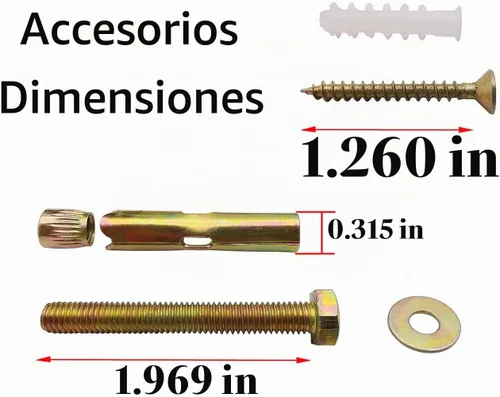 Vista 6 de Soporte universal para estante de microondas, kit de montaje