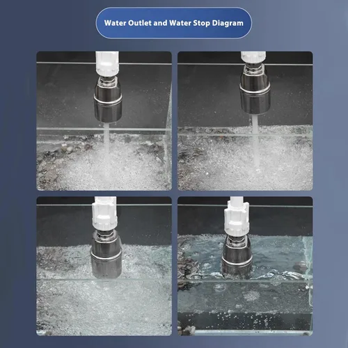 Vista 4 de Válvula de flotador de agua de acero inoxidable 304, sistema de control de nivel completamente automático, DN15 con puerto de entrada superior