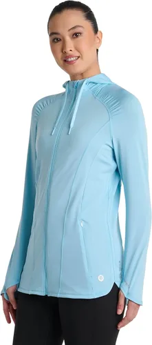 Vista 27 de Coolibar Chaqueta con cremallera completa para mujer - Protección solar UPF 50+ - Astir