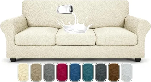 Vista 136 de YEMYHOM - Fundas elásticas para cojín individual, protector de sofá, silla, asiento, funda deslizante, funda suave de sofá, reemplazo, grande, a