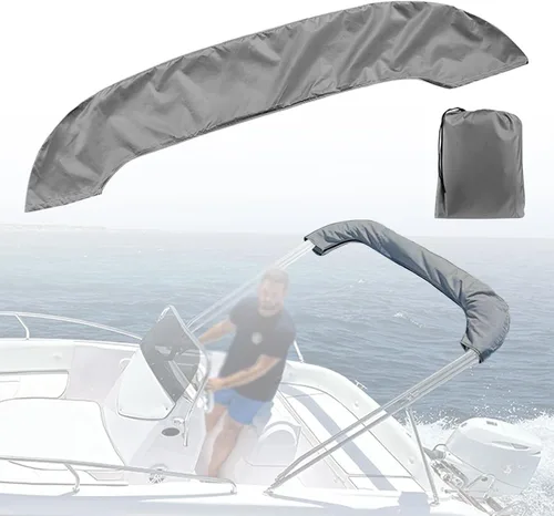 Vista 8 de Bimini - Cubierta superior para maletero de 3 arcos, toldo impermeable 600D, accesorios de organización para nieve, lluvia, polvo