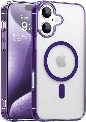 Vista 35 de S. Tedazo Funda magnética para iPhone 7 Plus/8 Plus compatible con MagSafe, no amarillea, protección de grado militar, funda ultradelgada a prueba