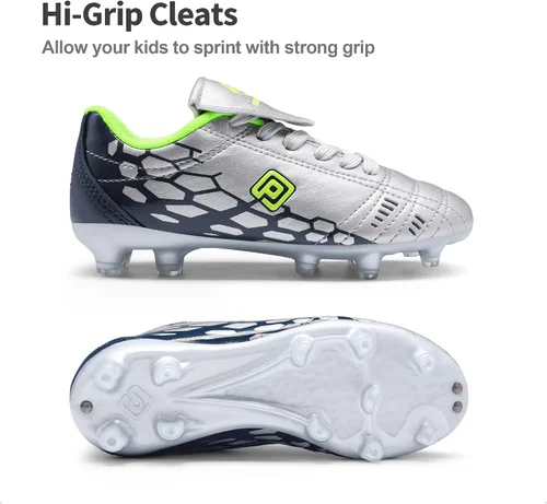 Vista 3 de DREAM PAIRS Zapatos de fútbol para niños y niñas (bebéniño pequeñoniño grande)