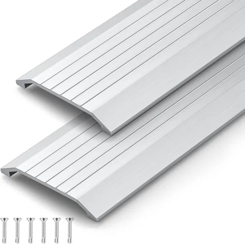 Vista 7 de 1 unids 3" W X 3/8" H X 36" L umbral de aluminio para puerta