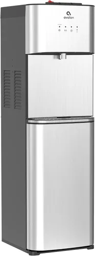 Vista 3 de Avalon dispensador de agua refrigerada, agua sin botella, de limpiado automático y grado comercial. 3 configuraciones de temperatura. Agua caliente