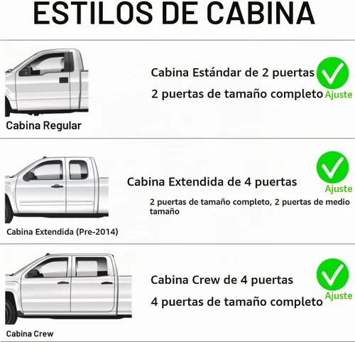Vista 2 de Lightronic Visera de ventana de ventilación automática extra duradera en el canal, compatible con Chevrolet Silverado 2007-2013 y GMC Sierra 1500