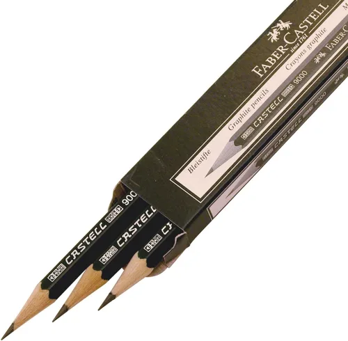 Vista 2 de Faber Castell 119038 Castel 9000 - Lápiz de repuesto, 3