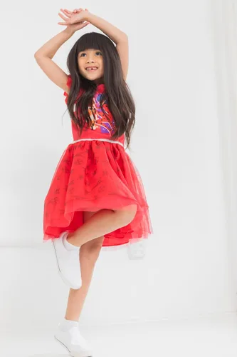 Vista 2 de Miraculous Ladybug Rena Rouge - Vestido de tul para niñas pequeñas a grandes
