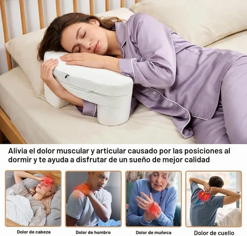 Vista 5 de JZHLLA Almohada de cama lateral ajustable en altura
