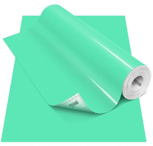 Vista 198 de VViViD Vinilo adhesivo permanente DECO65 Cream Gloss para Cricut, Silhouette y Cameo (rollo de 7 x 11.8 pulgadas)