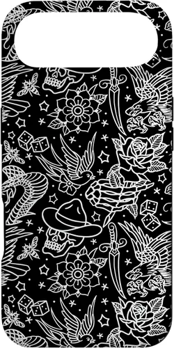 Vista 27 de Funda de arte de tatuaje tradicional americano para iPhone 17