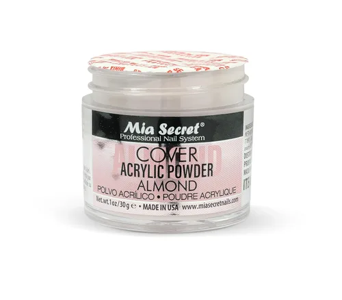 Vista 5 de Mia Secret Acrílico polvo cubierta almendra 1 oz.
