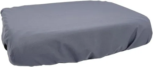 Vista 9 de Funda de plástico elástica impermeable para cama de perro, color gris azulado, 20 x 15 pulgadas