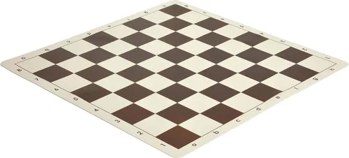 Vista 6 de Tablero de ajedrez de torneo de silicona reglamentaria - Cuadrados de 2.25" por la Federación de Ajedrez de los Estados