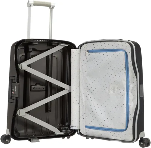 Vista 4 de Samsonite S'cure Spinner 28, Negro -, S'cure - Equipaje rígido con ruedas giratorias