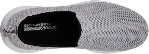 Vista 5 de Skechers Go Max-Athletic Tenis para caminar para hombre, de malla de aire y sin cordones