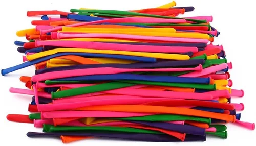 Vista 9 de Globos mágicos de animales, 200 globos de bricolaje, kit de animales, globos mágicos, flores, globos de látex para bodas con forma de animales