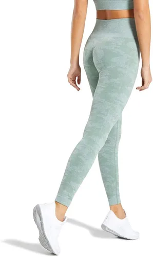 Vista 4 de WodoWei Leggings de entrenamiento para mujer con levantamiento de glúteos para mujer, sin costuras, cintura alta, pantalones de yoga para gimnasio