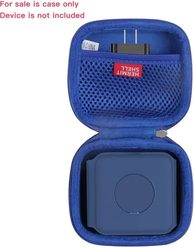 Vista 2 de Hermitshell Funda de viaje para cargador inalámbrico UCOMX Nano 3 en 1 (funda para cargador + adaptador)