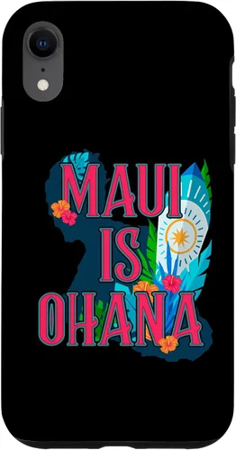 Vista 8 de iPhone 14 Maui is Ohana - Maui is Family - Estuche fuerte