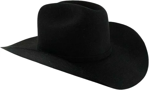 Vista 3 de Stetson Apache 4X Buffalo - Sombrero de vaquero de fieltro para hombre, Sbapch-754007, Negro