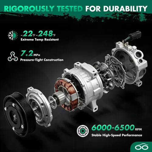 Vista 5 de SCITOO Compresor de CA para Volkswagen para Jetta 2.0L 2000