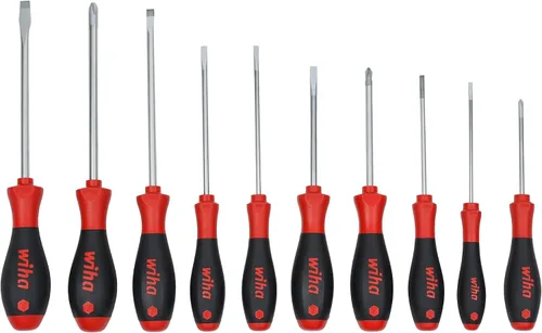 Vista 4 de Wiha 30280 - Juego de 10 bandejas para destornilladores con agarre acolchado SoftFinish