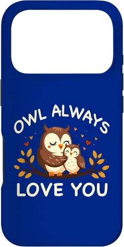 Vista 30 de Owl Always Love You Mon, Parent Endearing Touching Moment Case for iPhone 17