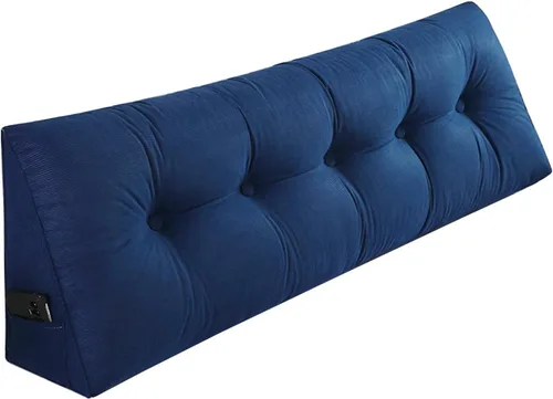 Vista 7 de SAMTY Almohada de cabecero para esposo Almohada grande de respaldo para la espalda Almohada de lectura para sentarse en la cama para adultos