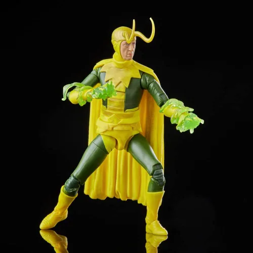 Vista 4 de Marvel Legends Series MCU Disney Plus Classic Loki - Figura de acción