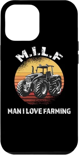 Vista 10 de iPhone 12 mini divertido MILF camisa - hombre me encanta la agricultura divertido granjero regalo caso