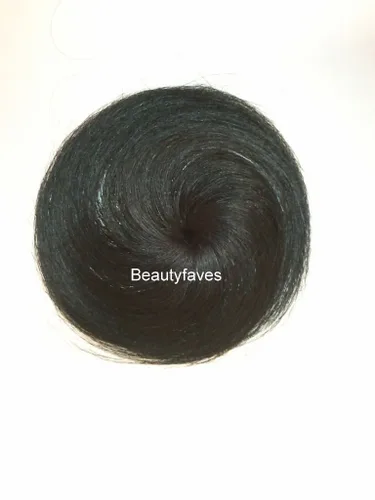 Vista 3 de Outre 100 % cabello humano con cierre DUBY prémium (1B negro apagado)