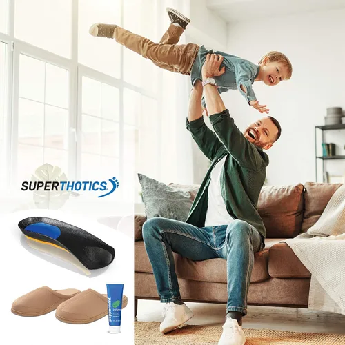 Vista 2 de Superthotics Paquete Deluxe (mujeres 6.5-8), Negro