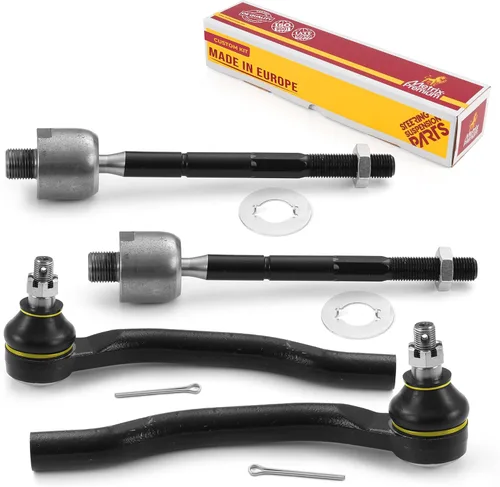 Vista 173 de Metrix Premium Chassis Parts - Kit de 4 piezas de extremos de barra de acoplamiento frontal exterior e interior compatible con Nissan Pathfinder