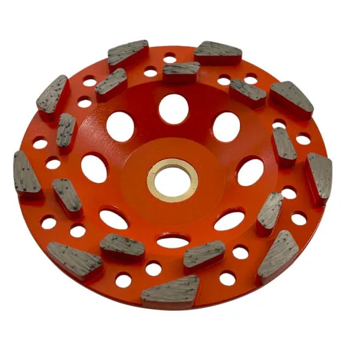 Vista 13 de Muelas abrasivas de diamante de alto rendimiento de 4.5" para concreto, pintura, epoxi, masilla, eliminación de revestimiento, grano #30/40, 6