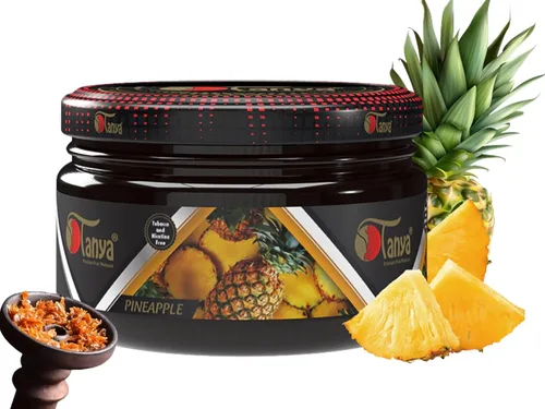 Vista 19 de Tanya Herbal Hookah Molasas 100% sin nicotina y tabaco Sabores de shisha de narguile orgánicos Mezcla de frutas Sabores de shisha 250g Frascos