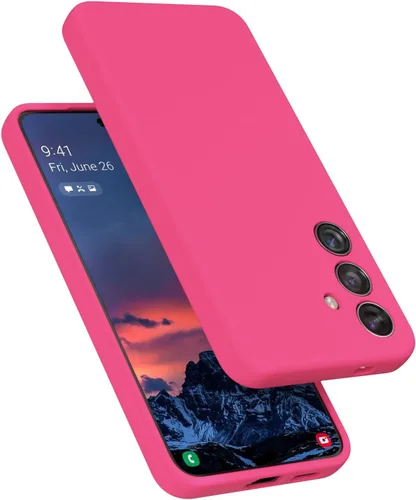 Vista 25 de Diseñado para Galaxy S24+Plus Carcasa, de silicona líquida, de gel, a prueba de golpes, con suave forro de microfibra, compatible con Galaxy S24
