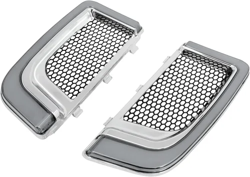 Vista 8 de Protector de motor para parrillas, carenado de pierna, luz LED de señal de giro compatible con Harley Touring Street Glide Road Glide Electra Glide
