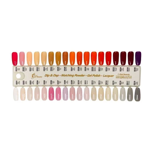 Vista 2 de iGel - Esmalte de uñas de gel 100% puro, colección Dip & Dap (DD063, orquídea brillante)