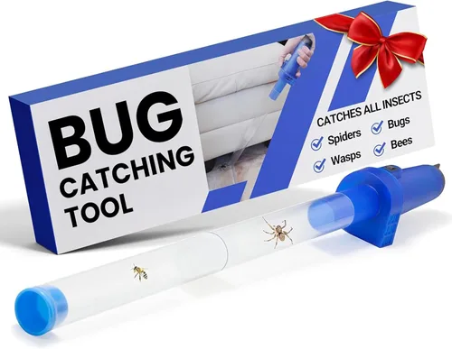 Vista 9 de Bugbuster aspiradora de arañas e insectos con tecnología sónica, funciona con batería y no daña.