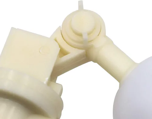 Vista 5 de Válvula de flotador de 1/2 3 piezas de bola de agua automática de agua con brazo ajustable para tanque de agua para ganado
