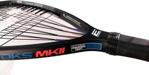 Vista 6 de E-Force Dark Star Mark II 160 (DKS MK II) Raqueta de raquetbol, agarre 3 5/8