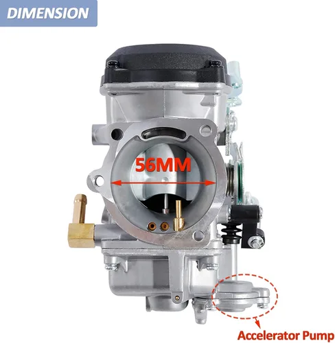 Vista 2 de Carburador CV40 para Harley Davidson HD Sportster XL 883 1200/Softail/Touring/Dyna FXR/Road King Carb 27421-99A