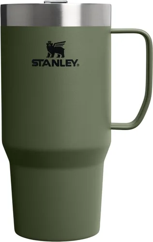 Vista 19 de STANLEY La Taza Suburbana Cotidiana 473 ml Beber a Través de la Tapa Taza para Café, Té y Bebidas Taza de Café de Acero Inoxidable Aislada