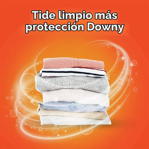 Vista 6 de Tide Plus con un toque de Downy April Fresh - Detergente líquido para la ropa, 29 coladas, 46 fl oz