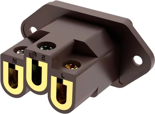 Vista 10 de Viborg Adaptador de enchufe de montaje en panel AC 250V 10A IEC320 C14 Conector de alimentación Enchufe de alimentación Enchufe de alimentación