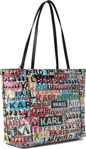 Vista 2 de Karl Lagerfeld Paris Adele Tote Logo Explosion Talla única, Logo Explosion