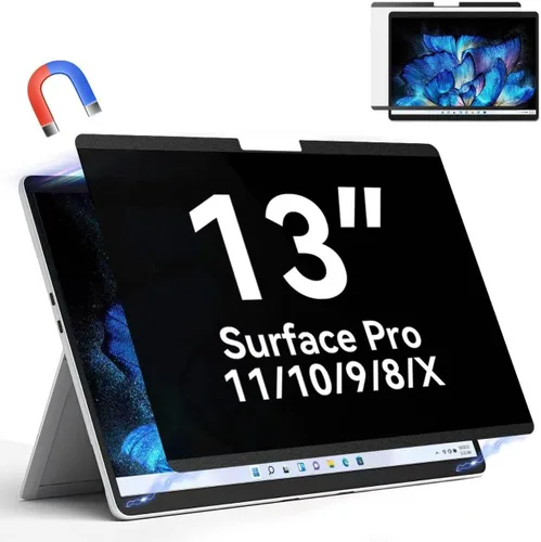 Vista 30 de Protector de pantalla de privacidad compatible con iPad de 10.2 pulgadas (9ª/8ª/7ª generación, 2021/2020/2019), filtro espía de luz azul