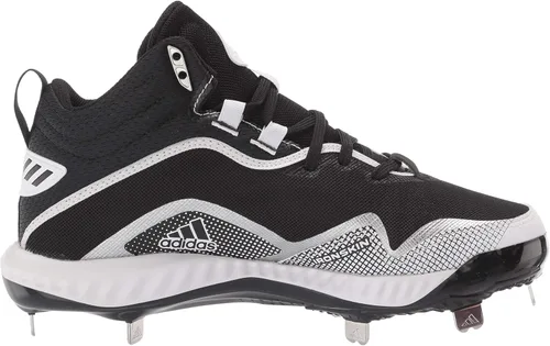 Vista 6 de adidas Fv9357 - Tenis de béisbol para hombre, Núcleo negro y blanco.